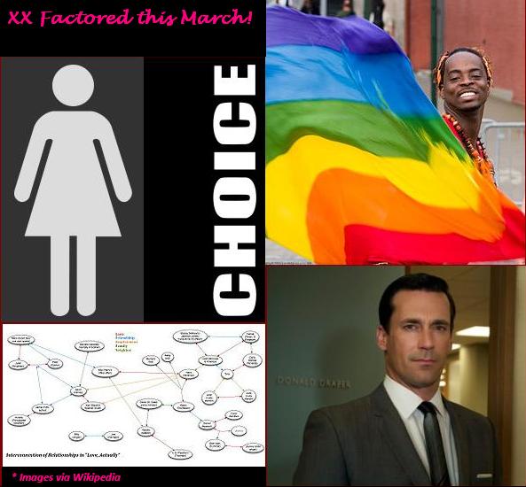 XXFactored Feb&Mar2011: Sex Charts, Mad Men & Causes Gone Wrong