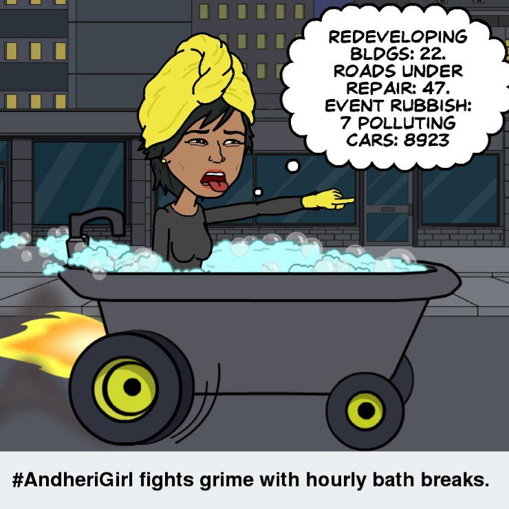 #AndheriGirl: Grime Fighter